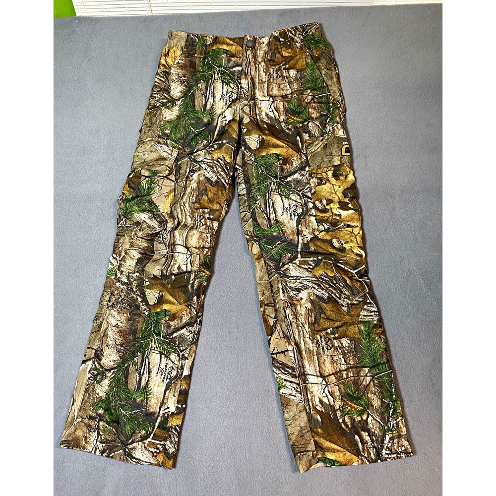 Field & Stream Boys Youth MD Regular Camo Scent Control Polyester Pants Brown
